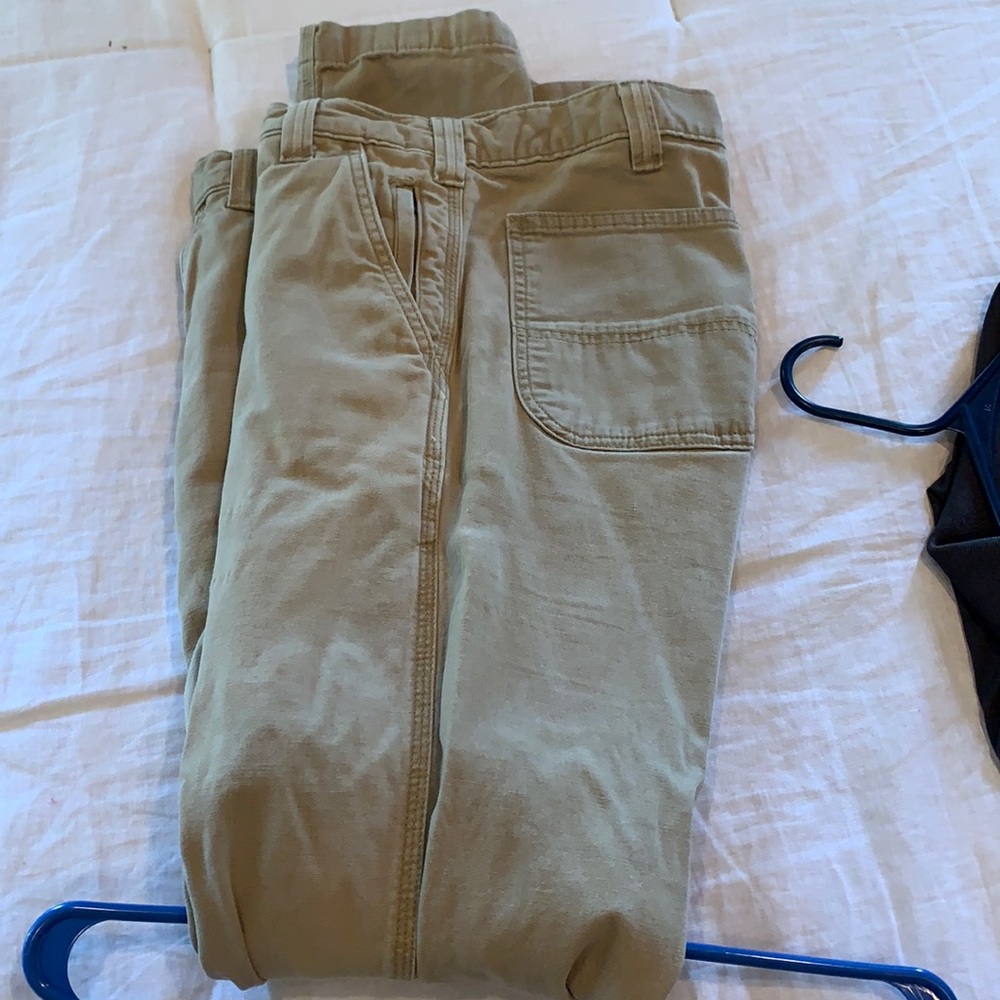 Men’s Khaki Carhartt pants